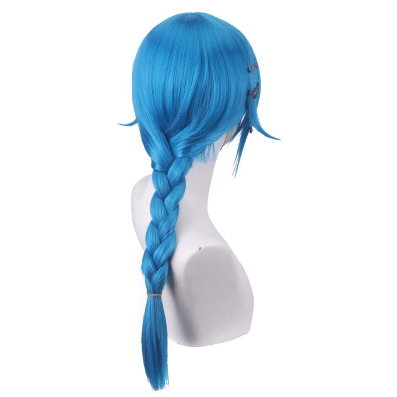 Arcane Jinx Blue Braid Wig Cosplay - Arcane Secret Shop