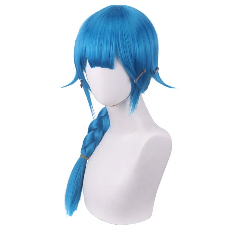 Arcane Jinx Blue Braid Wig Cosplay - Arcane Secret Shop