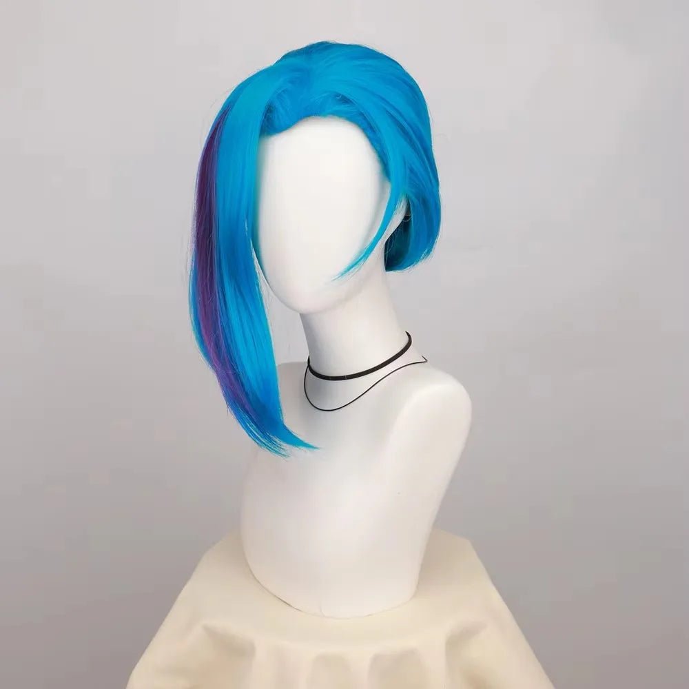 Arcane Jinx Blue Braid Wig Cosplay - Arcane Secret Shop