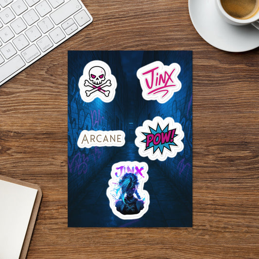 Arcane stickers collection - Arcane Secret Shop