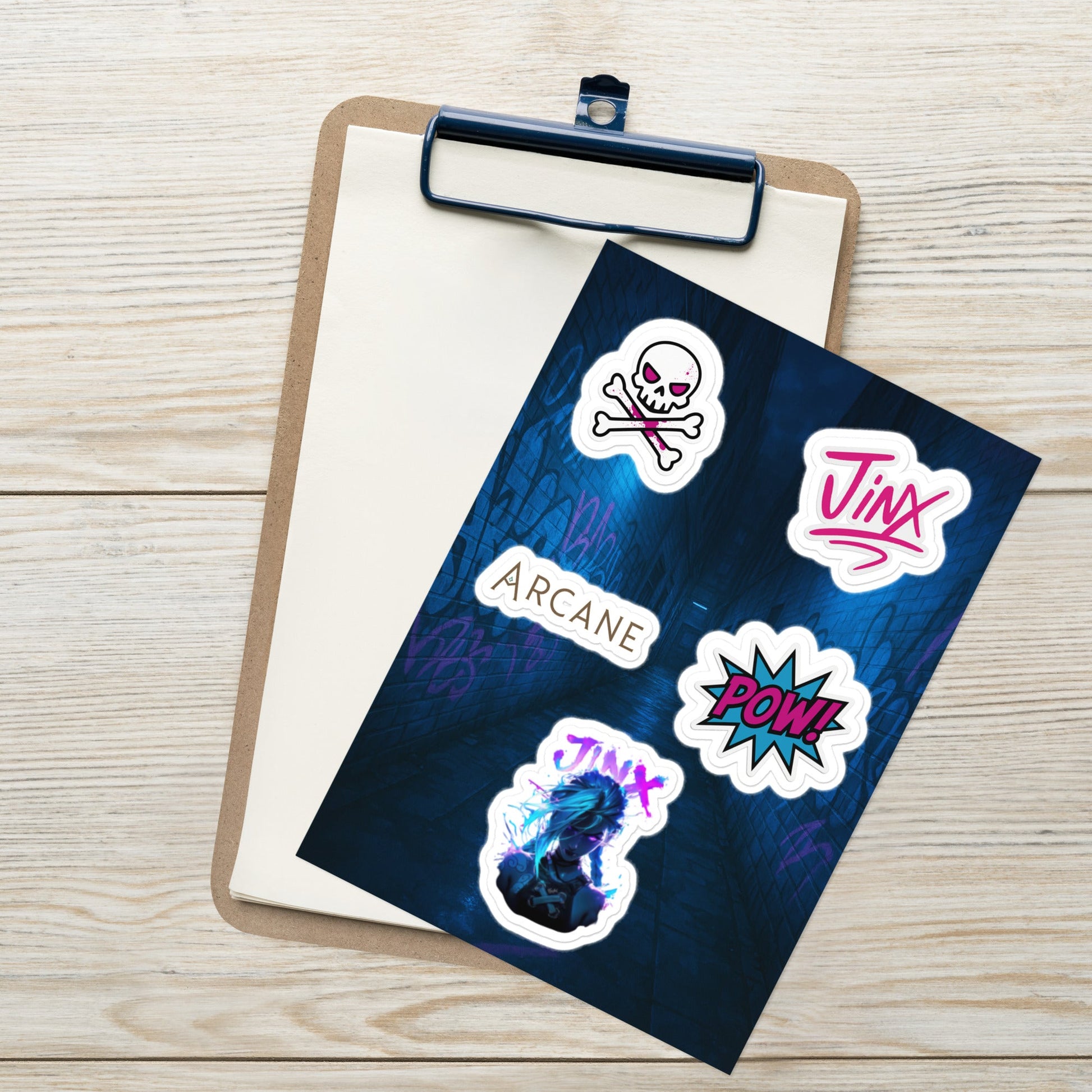 Arcane stickers collection - Arcane Secret Shop