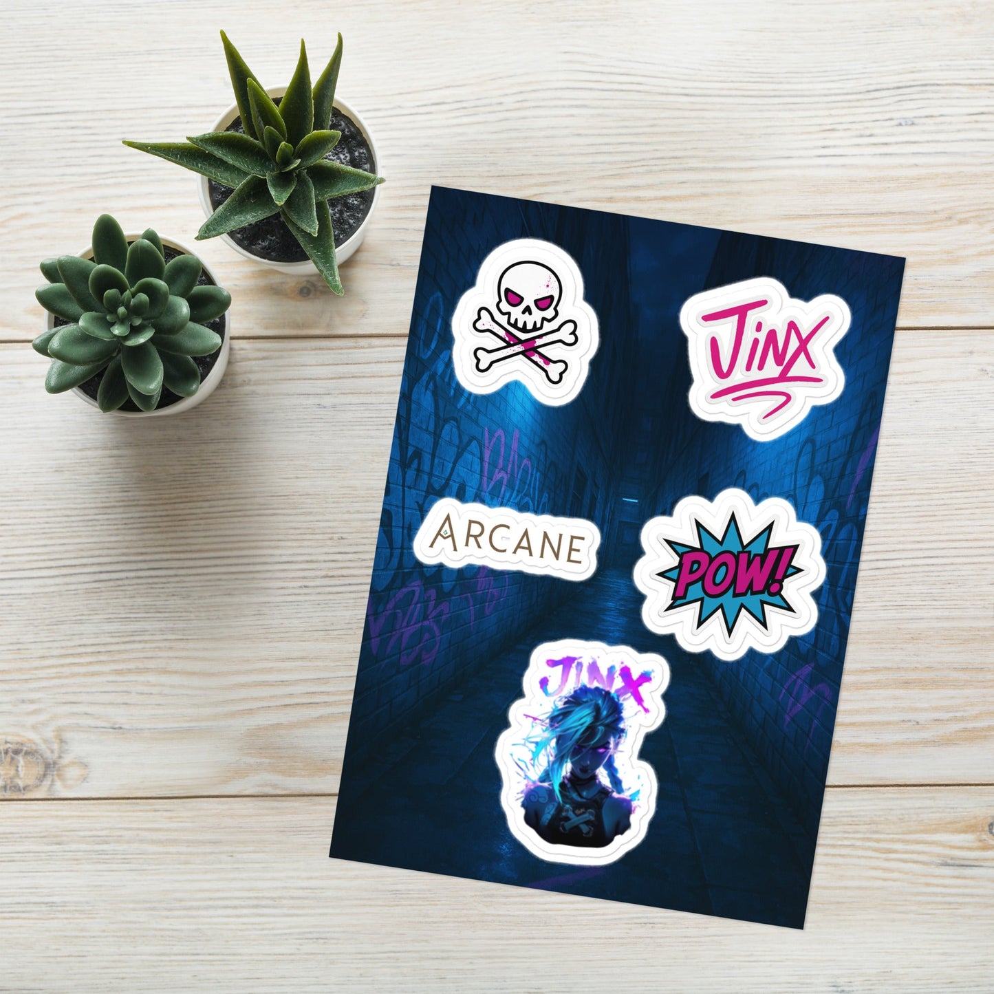 Arcane stickers collection - Arcane Secret Shop