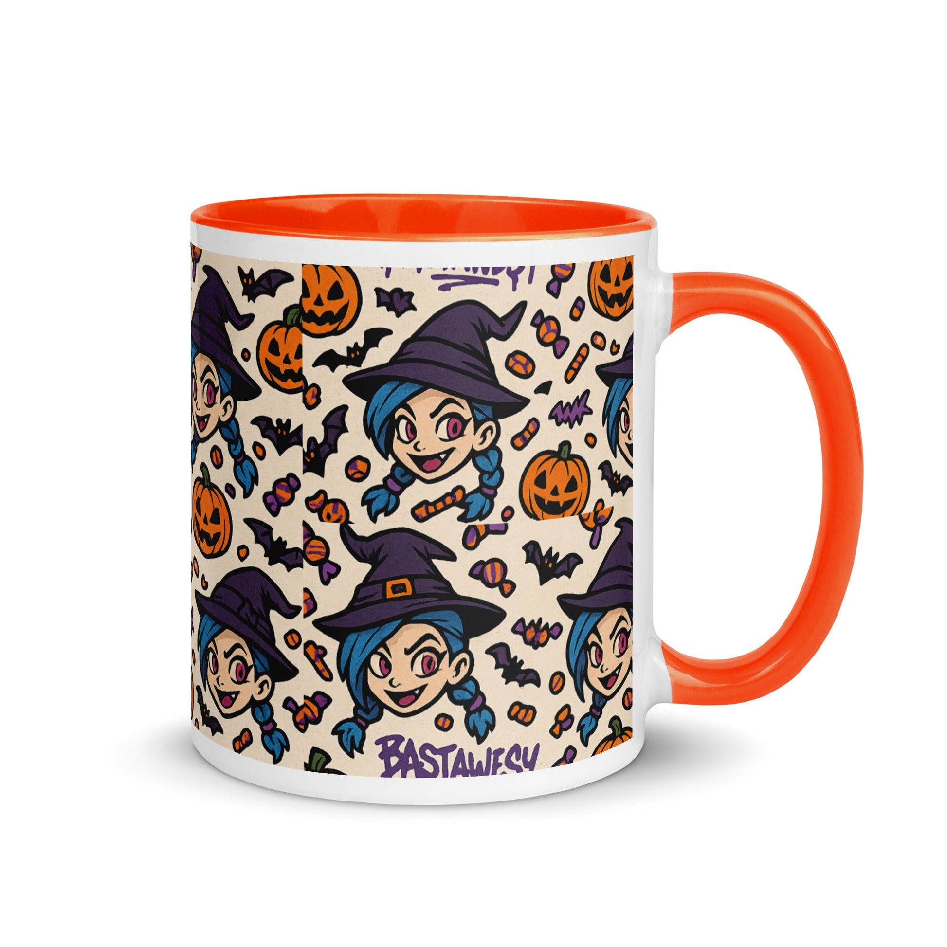 Chibi Jinx Halloween Pattern Limited Edition Mug - Arcane Secret Shop