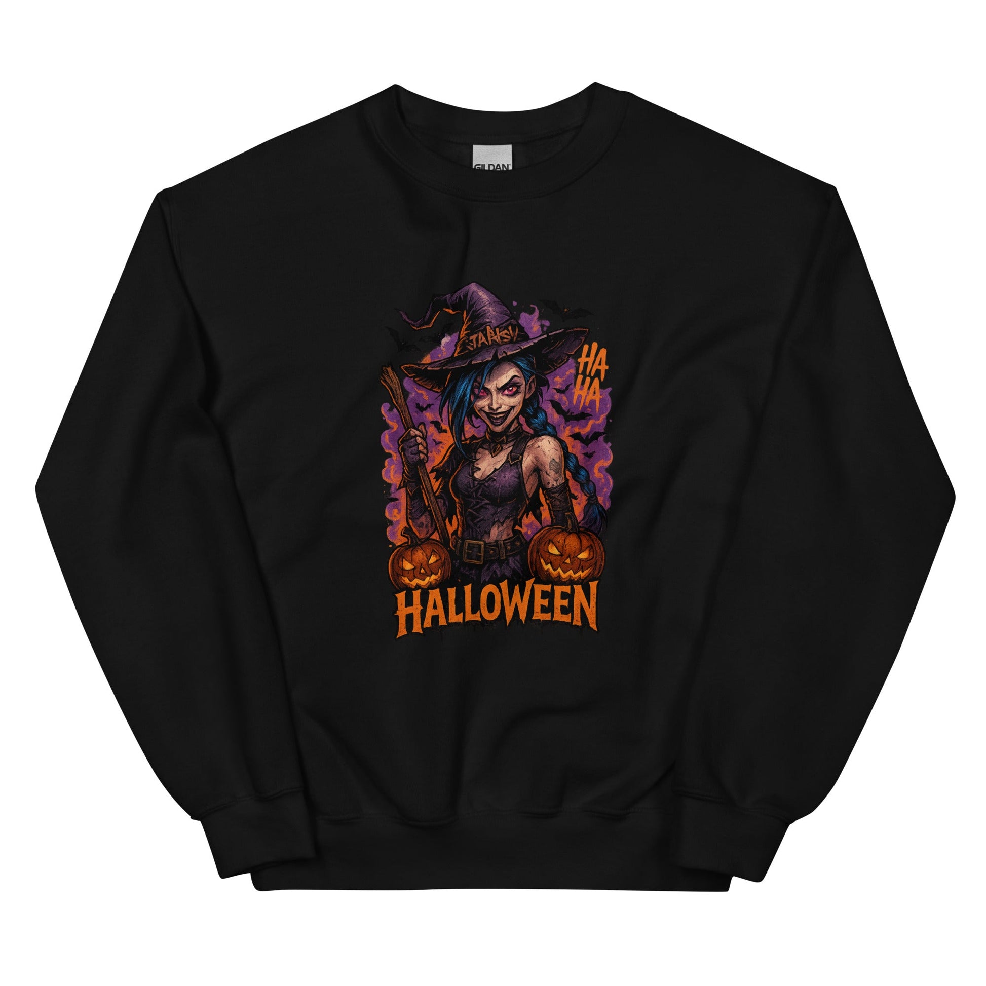 Jinx Witch Halloween Edition Unisex Sweatshirt - Arcane Secret Shop