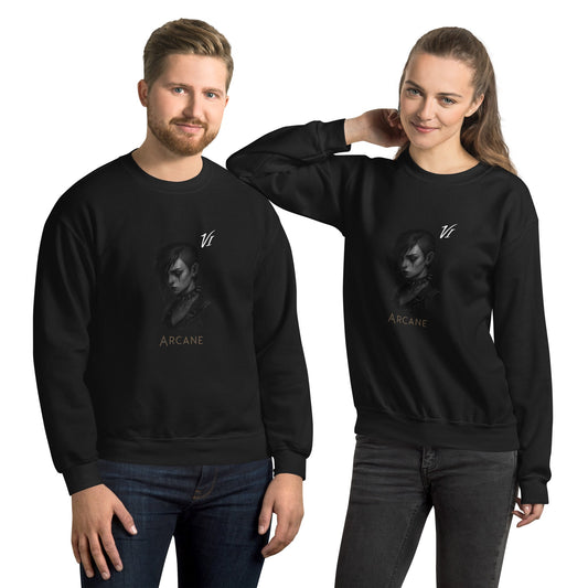 Unisex Goth Vi Sweatshirt - Arcane Secret Shop