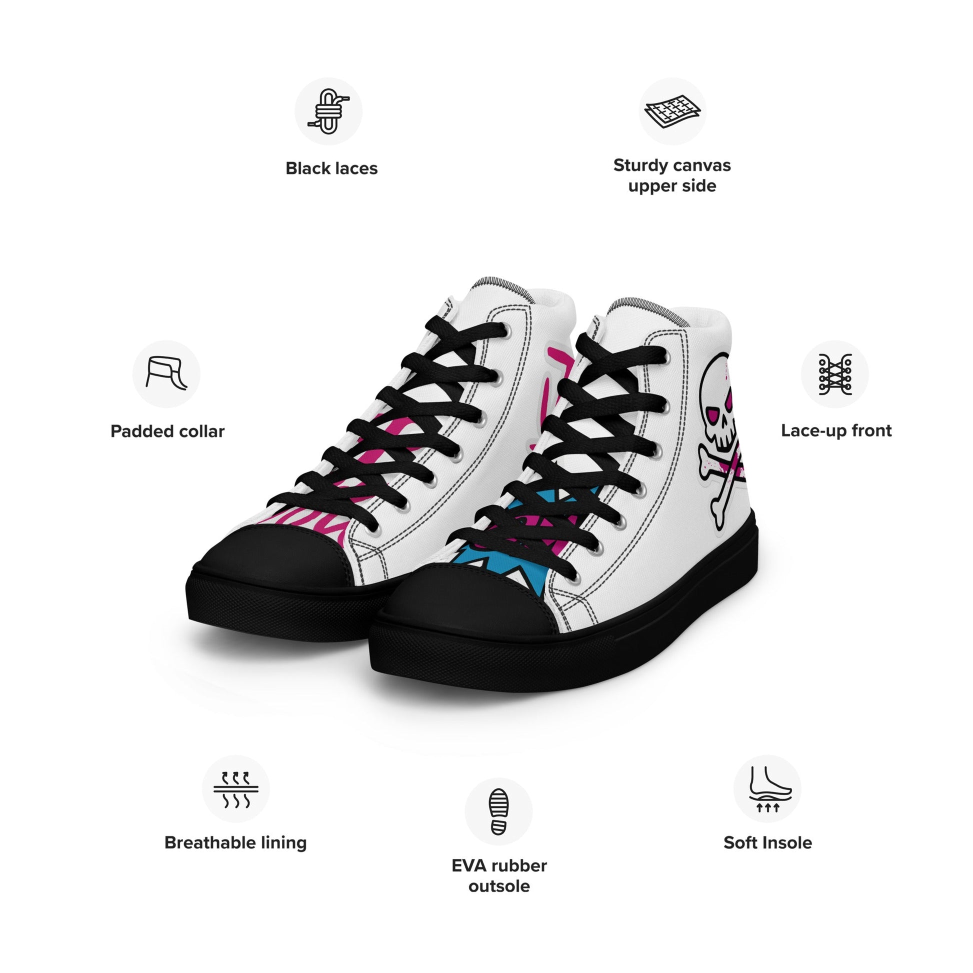 Women’s Jinx Chaos Canvas Boots - Arcane Secret Shop