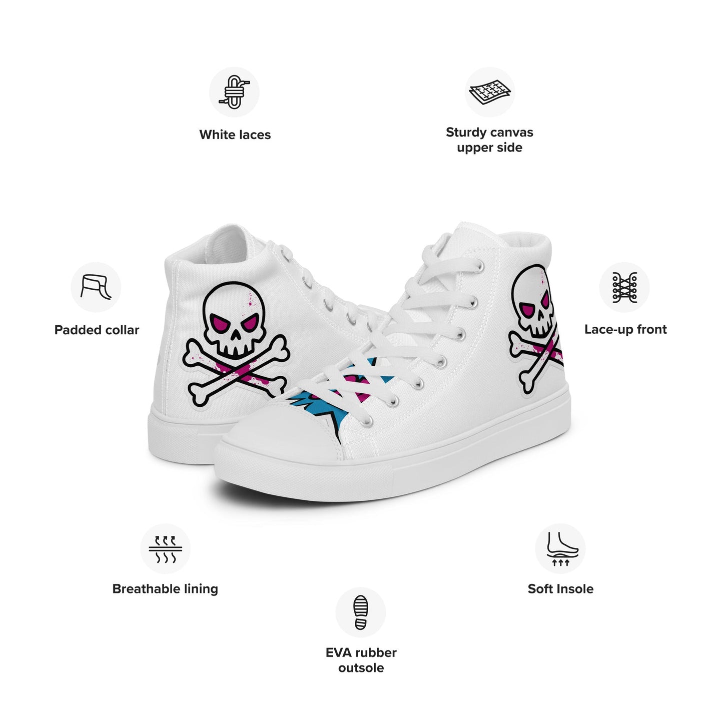 Women’s Jinx Chaos Canvas Boots - Arcane Secret Shop